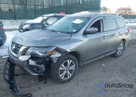 2017 Nissan Pathfinder Sv from USA, damaged, VIN 5N1DR2MM1HC911959